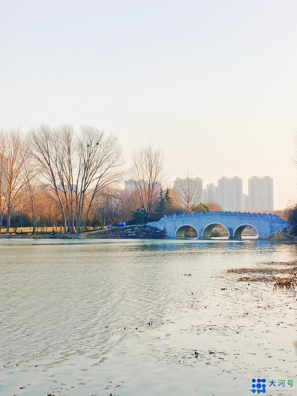 到郑州西流湖公园.-大河号-大河网